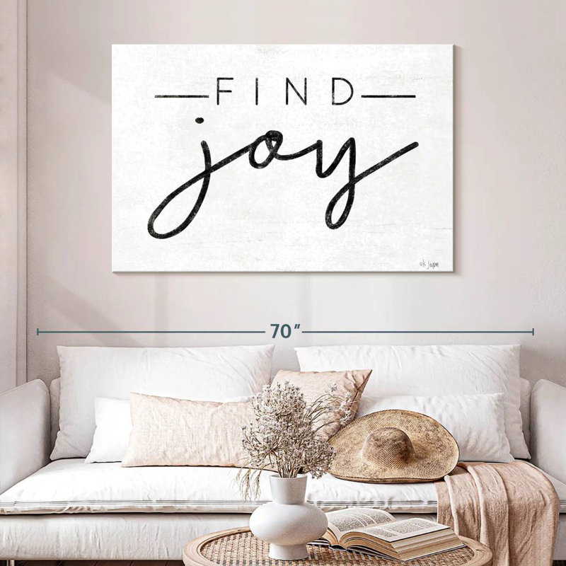 Tergel Find Joy, 32" H x 48" W