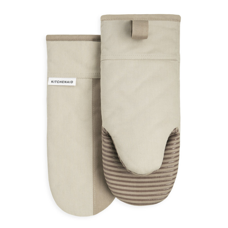 KitchenAid 2-Pieces Oven Mitt, Tan