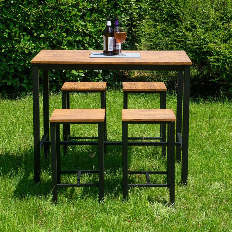 Rosa Ophelia & Co. Bar Set with Metal Outer Material