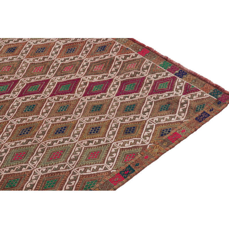 Hand Knotted Wool Area Rug