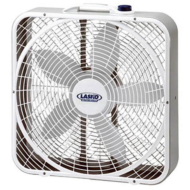 Lasko 3 Speed Weather Shield Performance 20 Box Fan W/ Handle, White (4  Pack) | Wayfair