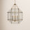 Reid 4 Light Glass Dimmable Pendant