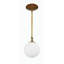 Luminaire sphère suspendu 1 lumières simple Ison-536353545
