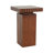 Walnut Wood Square End Table