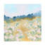 "Champ de fleurs d'ocre II" sur toile-98248707