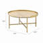 Table basse avec plateau