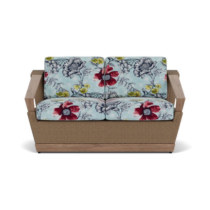 Charisma Outdoor 2 - Seat Loveseat, Serena Floral Meadow