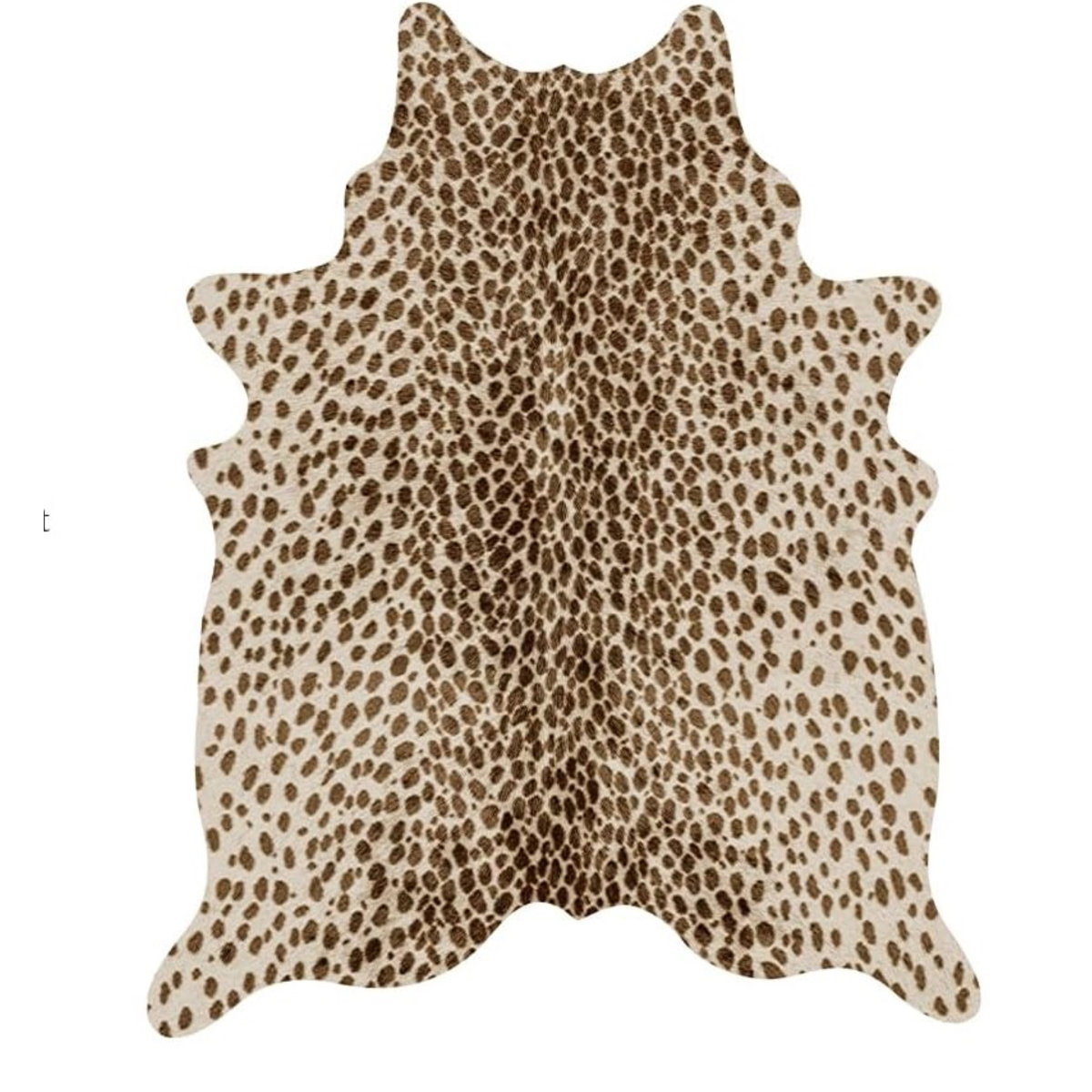 Dakota Fields Leopard Print Rug 5.2 X 6.2 Ft Cheetah Animal Area Rug ...