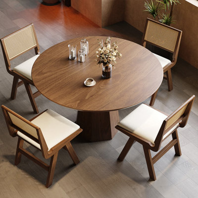 Creative solid wood table set