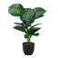 Grande plante artificielle verte en pot