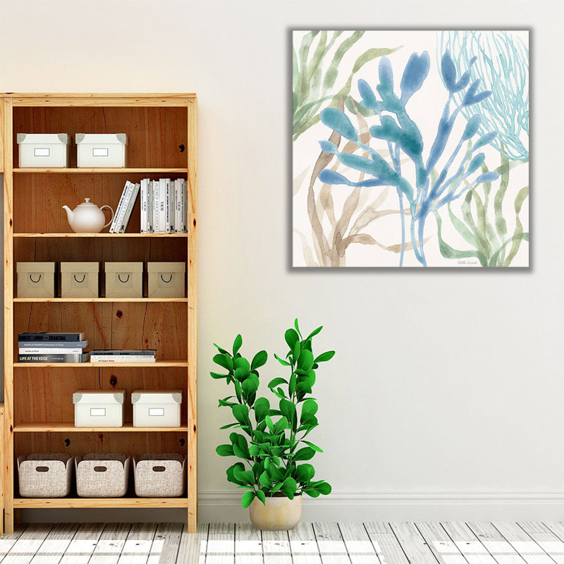 Soft Shores IX - reproduction d'art sur toile, H 12 po x l 12 po