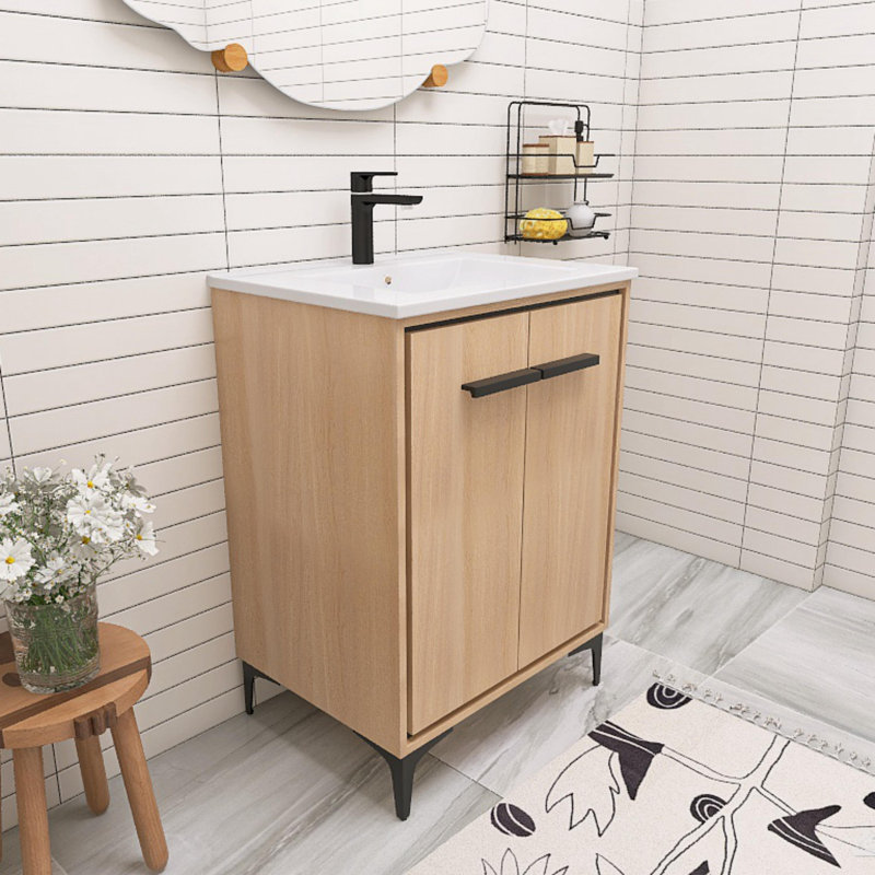 Meuble-lavabo simple avec plateau 24,36 Ahmeir