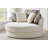 Costante Upholstered Swivel Barrel Chair-863206733