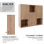 Aldermarsh 29.5"H Wall-Mounted Bathroom Cabinet-1569000306-1569000304