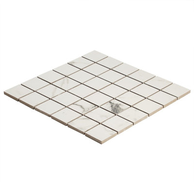 Carreau de mosaïque de plancher et de mur en porcelaine mat 11,81 po x 11,81 po Saroshi (0,96 pi2 / chaque)