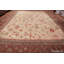 Grand tapis Oushak turc antique ivoire