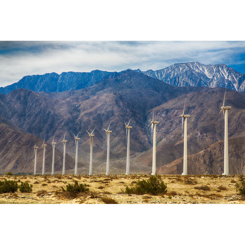 «Ahleena Palm Springs Wind Farm» par Garytog - reproduction, H 8 po x l 12 po