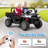 Homdox 24V 2 Seater All-Terrain Vehicles Battery Powered Ride on Toy with Remote Control-97649834