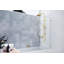 Vela 28.5 in. x 58.25 in. Frameless Single Fixed Bath Panel-1286761742