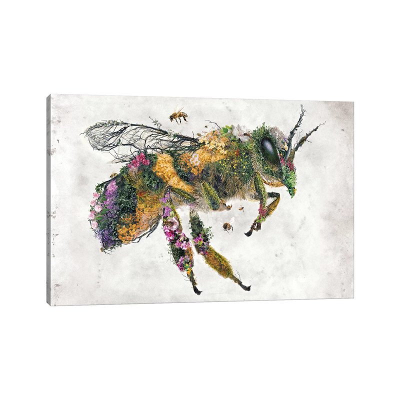 Must Bee The Honey by Barrett Biggers - Wrapped Canvas Print, 152.5 cm H x 101.5 cm W