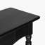 Spindle Console Table - Black