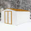 Remises de jardin en métal avec portes doubles-112579043