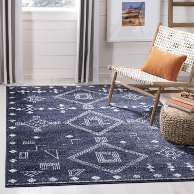 Tarbox Geometric Hand Woven Area Rug