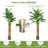 Artificial Banana Tree, Faux Banana Tree With Grey Planter-111312789