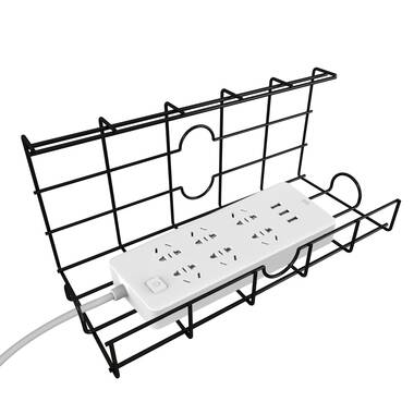 Fleming Supply Metal Wire Tray Cord Management Kit - 2-Pack 16