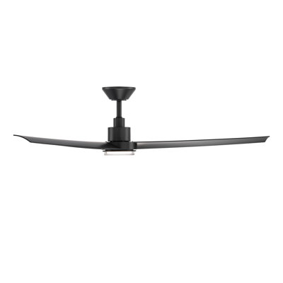 Bolo 3-Blade Smart Ceiling Fan With 2700K-3000K-4000K-5000K Selectable LED Light Kit and Remote Control Included, Works With Alexa and iOS or Android App
