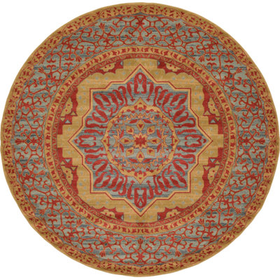 Tapis oriental rouge Ophelia