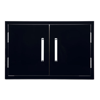 Noir: porte double