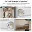 Faux bouton de porte en cristal Retro Elegant Series-111279066