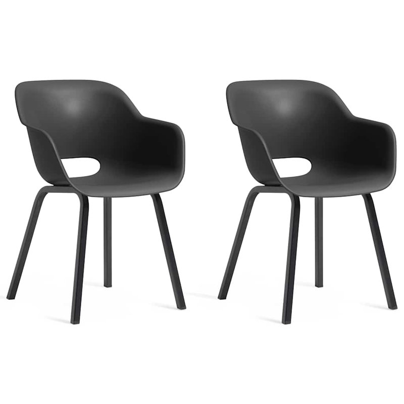 Patio Dining Side Chair, Graphite