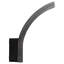 Alverstone Anthracite 25cm H Integrated LED Outdoor Flush Mount