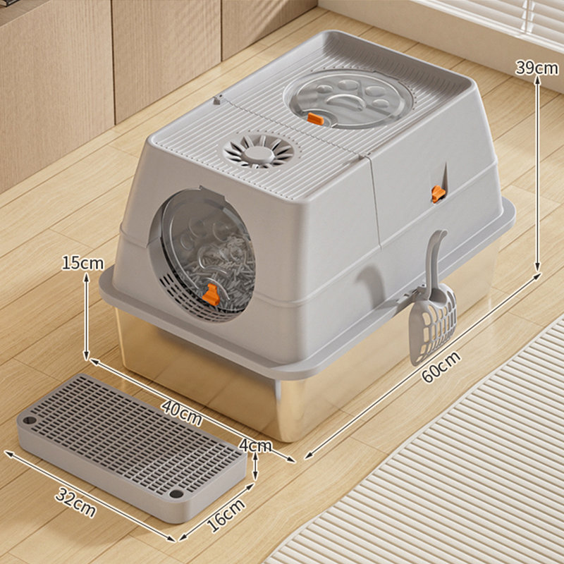 Stainless Steel Litter Box