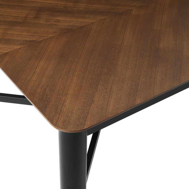 Ashlan 110" Rectangle Dining Table In Walnut