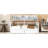 Twin Daybed With White Color, Bedside Shelves, Wood Slat Support, And Two Drawers - A Well Made Furniture Piece Designed Product-277321056-277321062