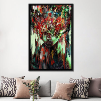 « chaotique mind », impression sur toile