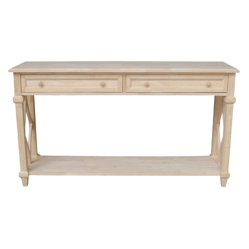 Console en bois massif Andrera
