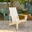 Chaise Adirondack moderne en cèdre Brently