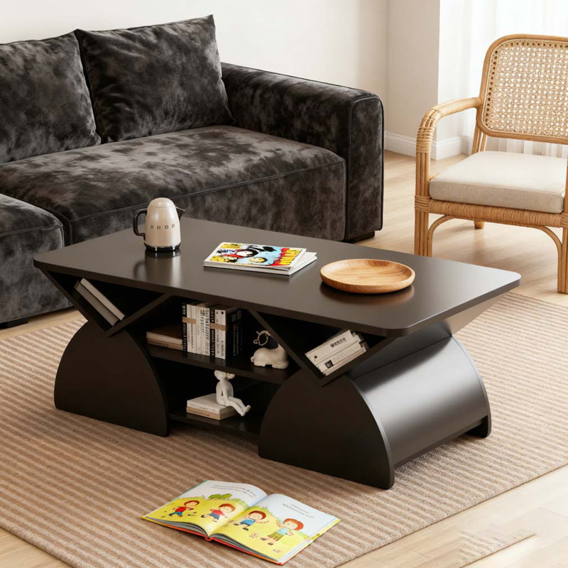 Table basse moderne, Noir