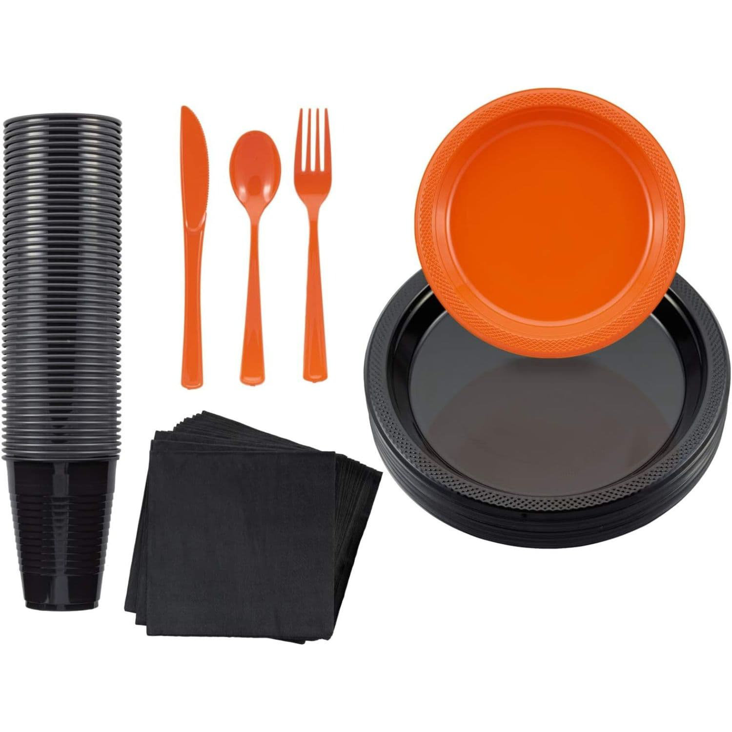 BOPWAY 350 Piece Plastic Dinnerware Set Wayfair Canada