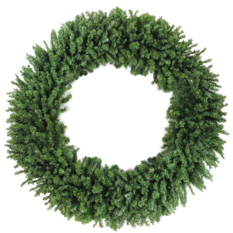 Couronne de pin en pvc canadien, 72" H x 10" lx 72" D