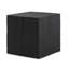 Vesto End Table-Black Resin