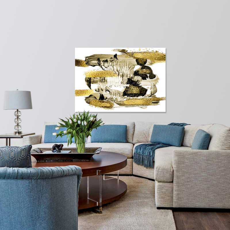 Golden Union Print, Acrylic, 30" H x 40" W x 1.5" D