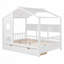 Lit maison en bois-13677141