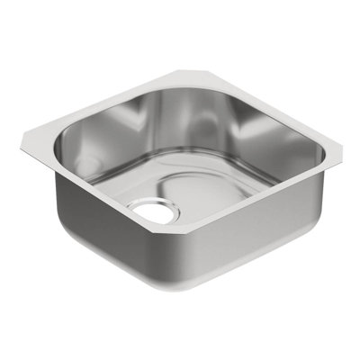 1800 Series 20" L x 20" W Single Bowl Kitchen Sink