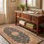 Tapis Linden2 traditionnel persan audacieux, de couleur or, vert, crème, ivoire, lavable à la machine, antidérapant, à poils courts, pour l'intérieur et l'extérieur, adapté aux animaux domestiques, idéal pour le salon, la chambre, la salle à manger, l'entrée, le couloir, le bureau.-2044352605