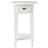 Oval Solid Wood Side Table-93563378